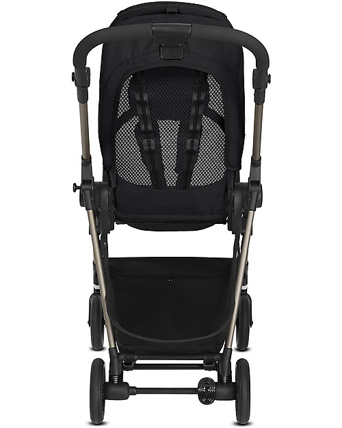 Cybex Melio Stroller - Deep Black - Ultra-Light 0-3 years! Lights Strollers