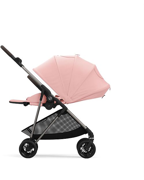Cybex Melio Stroller - Hibiscus Red - Light and Versatile - from birth up to 15kg Lights Strollers