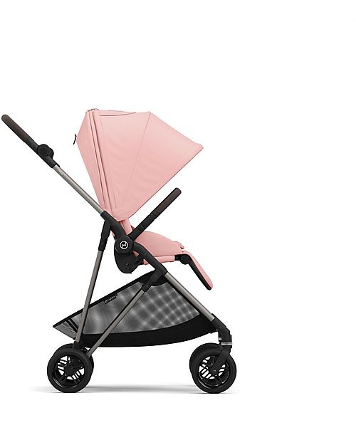 Cybex Melio Stroller - Hibiscus Red - Light and Versatile - from birth up to 15kg Lights Strollers