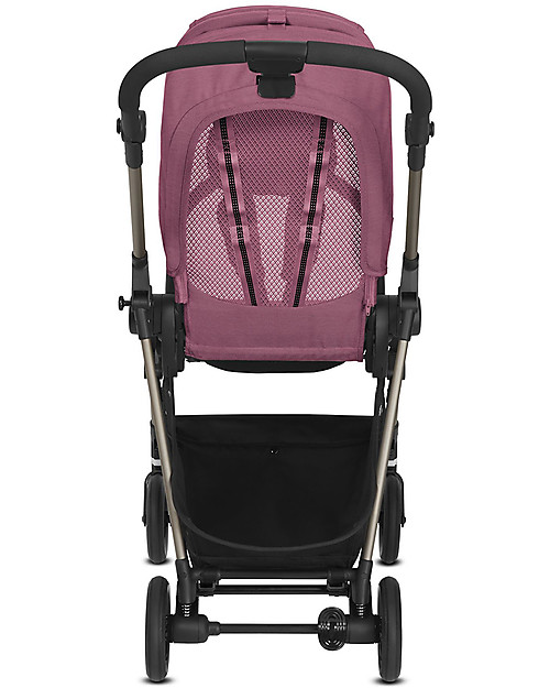 Cybex Melio Stroller - Magnolia Pink - Ultra-Light 0-3 years! Lights Strollers