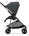Cybex Melio Stroller - Monument Grey - Light and Versatile - from birth up to 15kg Lights Strollers