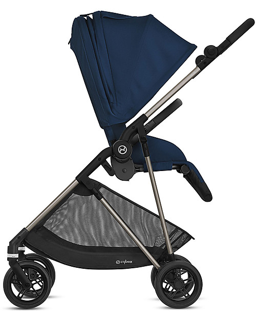 Cybex Melio Stroller - Navy Blue - Ultra-Light 0-3 years! Lights Strollers