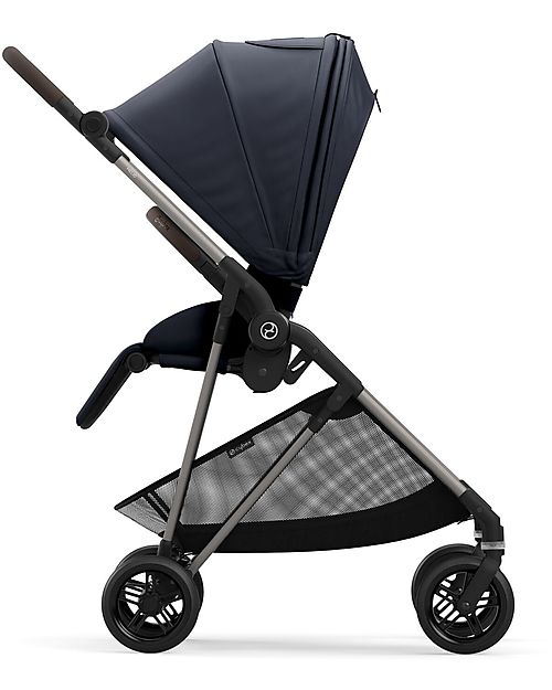 Cybex Melio Stroller - Ocean Blue - Light and Versatile - from birth up to  15kg unisex (bambini)