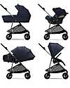 Cybex Melio Stroller - Ocean Blue - Light and Versatile - from birth up to 15kg Lights Strollers
