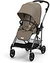 Cybex Melio Stroller - Seashell Beige - Light and Versatile - from birth up to 15kg Lights Strollers