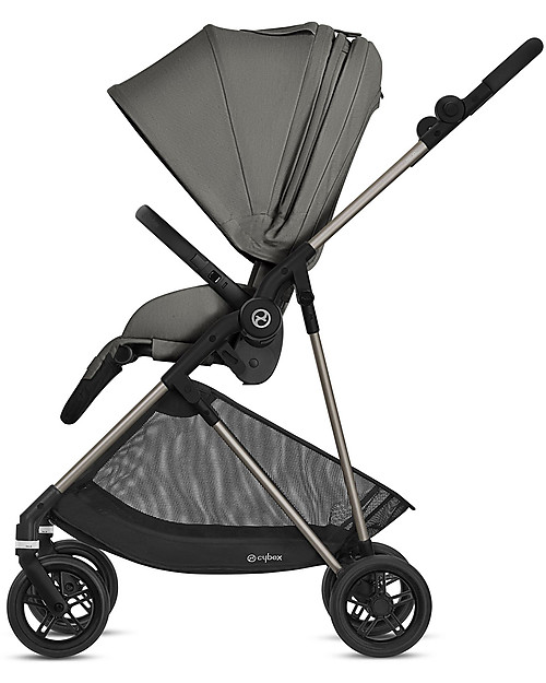 Cybex Melio Stroller - Soho Grey - Ultra-Light 0-3 years! Lights Strollers