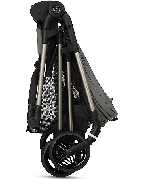 Cybex Melio Stroller - Soho Grey - Ultra-Light 0-3 years! Lights Strollers