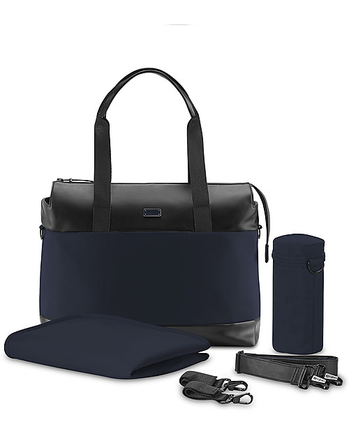 Cybex Mios Changing Bag - Nautical Blue - with Changing Mat Diaper Changing Bags