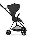 Cybex MIOS Duo Comfort - Matt Black Frame with Seat and Foldable Carrycot Sepia Black Foot Board