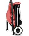 Cybex Orfeo Light Stroller - Hibiscus Red - Compact Comfort from birth to 4 years! Lights Strollers