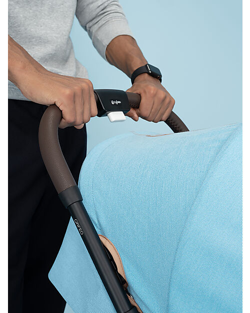 Cybex Orfeo Light Stroller - Hibiscus Red - Compact Comfort from birth to 4 years! Lights Strollers