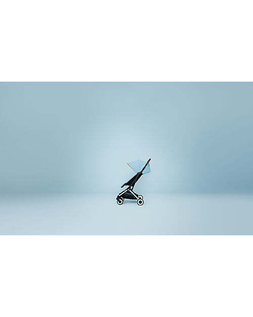 Cybex Orfeo Light Stroller - Hibiscus Red - Compact Comfort from birth to 4 years! Lights Strollers