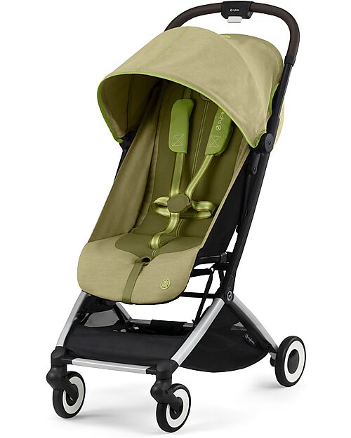 Orfeo Light Stroller Nature Green Compact Comfort from birth to 4 years