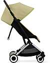 Cybex Orfeo Light Stroller - Nature Green - Compact Comfort from birth to 4 years! Lights Strollers