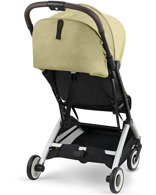 Cybex Orfeo Light Stroller - Nature Green - Compact Comfort from birth to 4 years! Lights Strollers