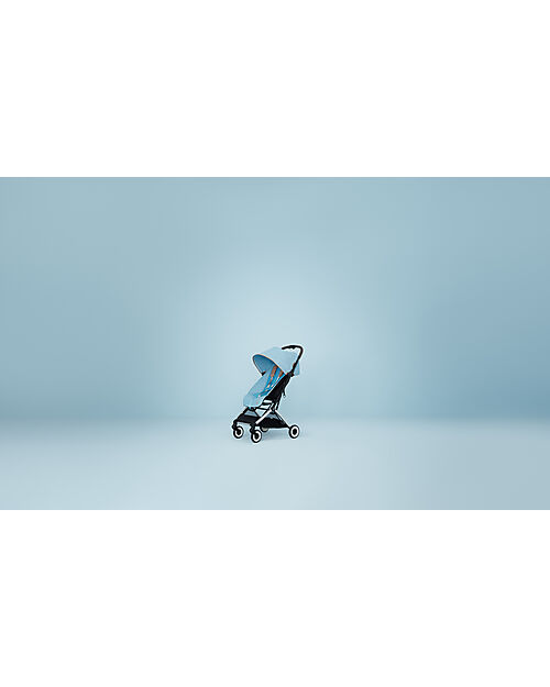 Cybex Orfeo Light Stroller - Nature Green - Compact Comfort from birth to 4 years! Lights Strollers