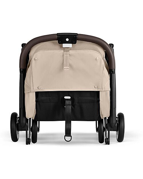 Cybex Orfeo Stroller - Almond Beige - Taupe Frame Lights Strollers