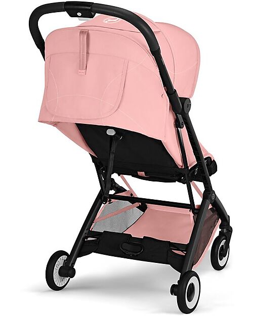 Cybex Orfeo Stroller - Candy Pink - Black Frame Lights Strollers