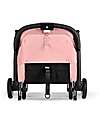 Cybex Orfeo Stroller - Candy Pink - Black Frame Lights Strollers