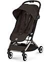 Cybex Orfeo Stroller - Chocolate Brown - Taupe Frame Lights Strollers