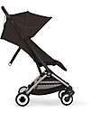 Cybex Orfeo Stroller - Chocolate Brown - Taupe Frame Lights Strollers