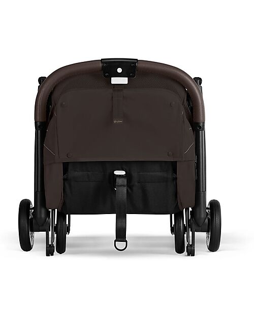 Cybex Orfeo Stroller - Chocolate Brown - Taupe Frame Lights Strollers