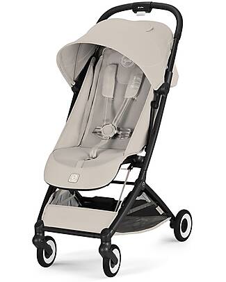 Cybex Orfeo Stroller - Dune Grey - Black Frame Lights Strollers