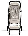 Cybex Orfeo Stroller - Dune Grey - Black Frame Lights Strollers