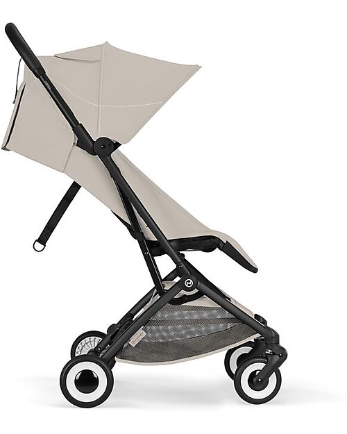 Cybex Orfeo Stroller - Dune Grey - Black Frame Lights Strollers