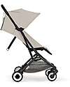 Cybex Orfeo Stroller - Dune Grey - Black Frame Lights Strollers