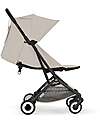 Cybex Orfeo Stroller - Dune Grey - Black Frame Lights Strollers