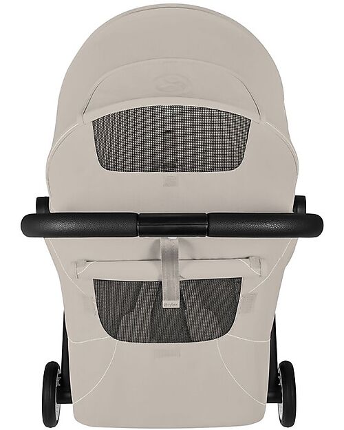 Cybex Orfeo Stroller - Dune Grey - Black Frame Lights Strollers
