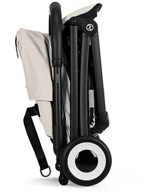 Cybex Orfeo Stroller - Dune Grey - Black Frame Lights Strollers