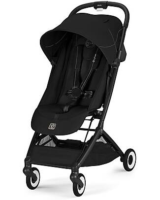 Cybex Orfeo Stroller - Magic Black - Black Frame Lights Strollers