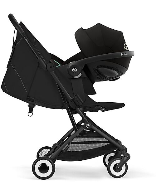 Cybex Orfeo Stroller - Magic Black - Black Frame Lights Strollers