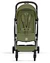 Cybex Orfeo Stroller - Moss Green - Taupe Frame Lights Strollers