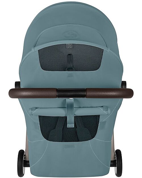 Cybex Orfeo Stroller - Stormy Blue - Taupe Frame Lights Strollers