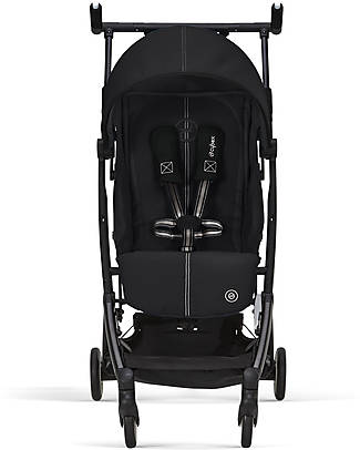 Cybex OUTLET - Libelle Stroller - Moon Black/Black - from 6 Months - Light and Super Compact! - Showroom Sample Lights Strollers