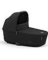 Cybex OUTLET - Lux Carrycot for Priam or E-Priam Stroller - Sepia Black - Memory Foam Mattress Pram Systems