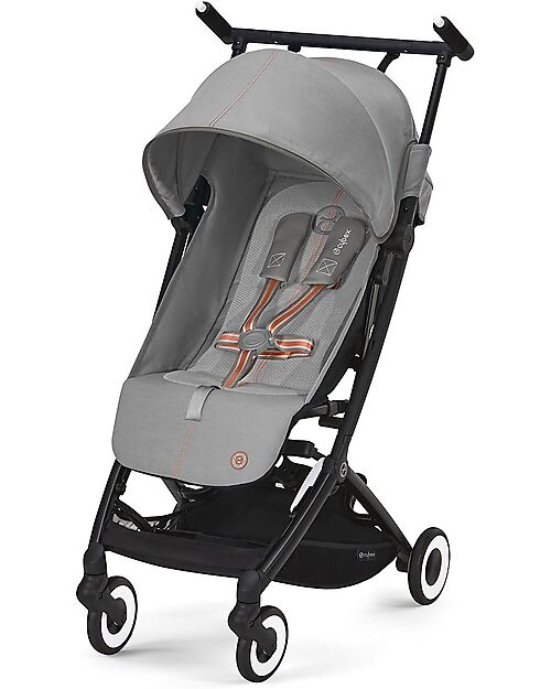 Cybex OUTLET - Stroller Libelle - Lava Grey/Mid Gray - from 6 months - with One-Pull Harness - Showroom Sample Lights Strollers