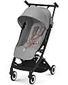 Cybex OUTLET - Stroller Libelle - Lava Grey/Mid Gray - from 6 months - with One-Pull Harness - Showroom Sample Lights Strollers
