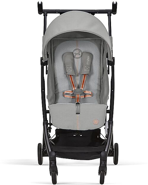 Cybex OUTLET - Stroller Libelle - Lava Grey/Mid Gray - from 6 months - with One-Pull Harness - Showroom Sample Lights Strollers