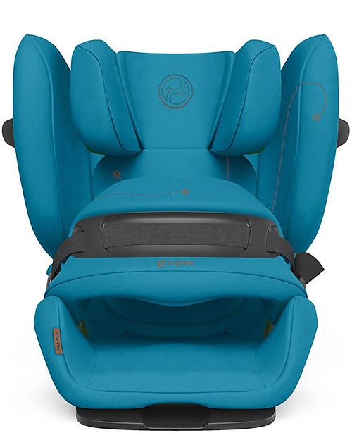 Cybex Pallas G i-Size Car Seat - Beach Blue/Turquoise - with Advanced Impact Shield - Group 1/2/3 Car Seats Group 1/2/3