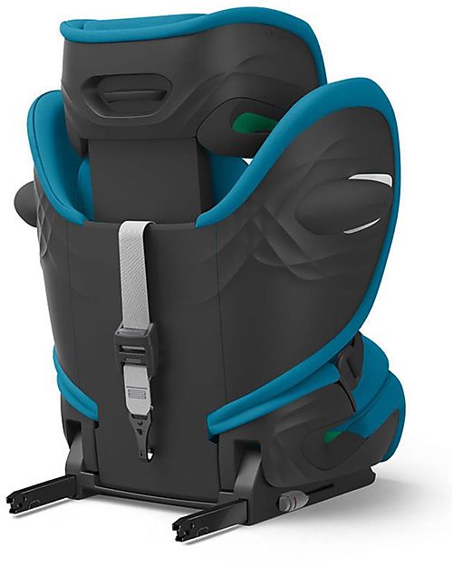 Cybex Pallas G i-Size Car Seat - Beach Blue/Turquoise - with Advanced Impact Shield - Group 1/2/3 Car Seats Group 1/2/3