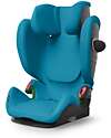 Cybex Pallas G i-Size Car Seat - Beach Blue/Turquoise - with Advanced Impact Shield - Group 1/2/3 Car Seats Group 1/2/3