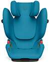 Cybex Pallas G i-Size Car Seat - Beach Blue/Turquoise - with Advanced Impact Shield - Group 1/2/3 Car Seats Group 1/2/3
