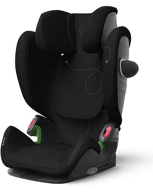Cybex Pallas G i-Size car Seat - Deep Black - with Advanced Impact Shield Car Seats Group 1/2/3