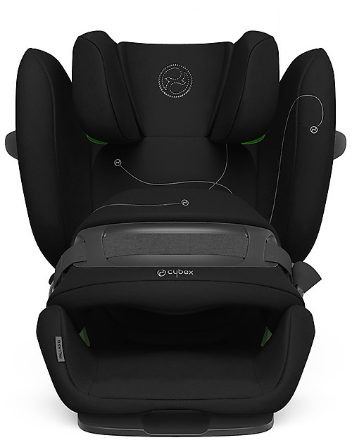 Cybex Pallas G i-Size car Seat - Deep Black - with Advanced Impact Shield Car Seats Group 1/2/3