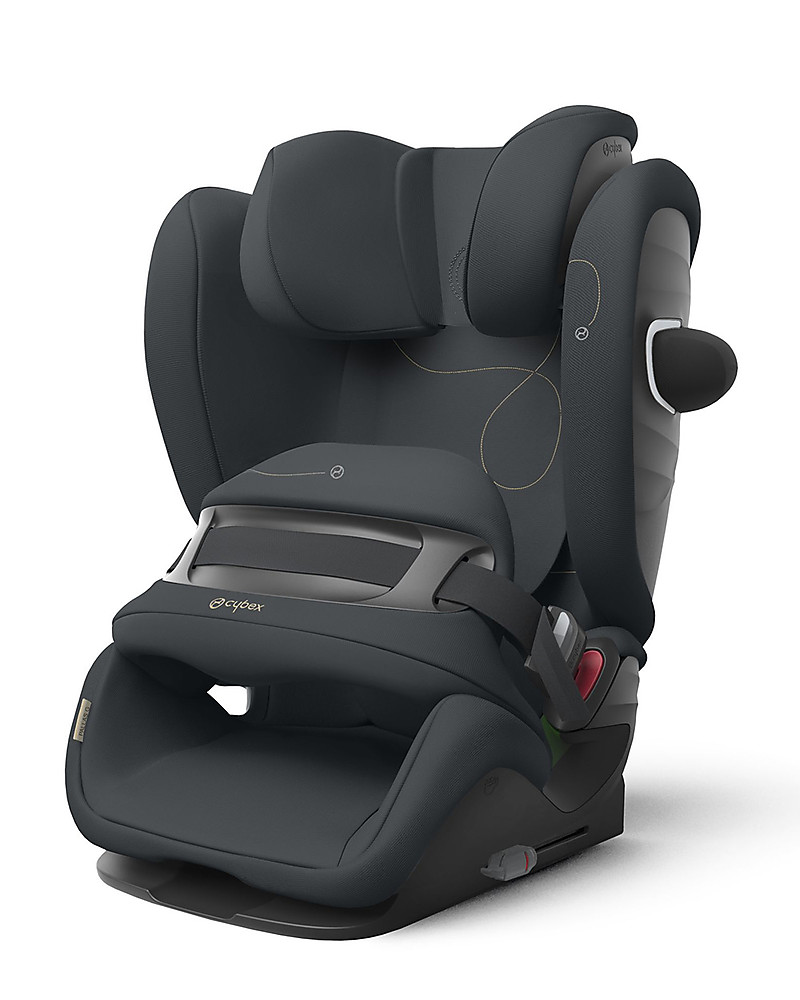 Cybex Pallas G i-Size car Seat - Granite Black - with Advanced Impact  Shield unisex (bambini)
