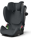 Cybex Pallas G i-Size car Seat - Granite Black - with Advanced Impact Shield Car Seats Group 1/2/3